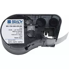 Brady Mc-750-595-or-bk Vinilo B-595 Cartucho