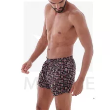 Boxer Hombre Seda Boselli Estampado Maxima Seducción 617ms