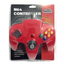 Control N64 Para Nintendo 64 Color Rojo Por Old Skool