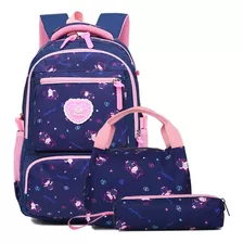 3 Uds, Mochilas Para Niñas Bonitas, Mochilas Escolares Para