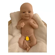 Bebê Reborn Realista Molinho Silicone Sólido Pesado Arthur