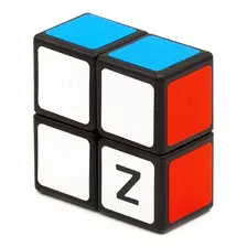 2x2x1 Cubo Mágico Colección Z-cube Cuboide Color De La Estructura Negro