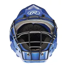 Rawlings Hockey Style Design Catcher S Helmet, Royal