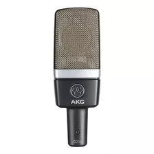 Microfone Akg C214 Condensador Cardioide Cor Preto