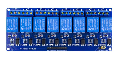 Modulo De Relevador 8 Canales, Arduino