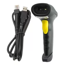 Lector De Codigo De Barras Mse760 2d Usb Laser Scanner Color Negro