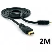 Cabo Hdmi Para Tv Xbox Playstation Monitor 2 Metros 4k Gold