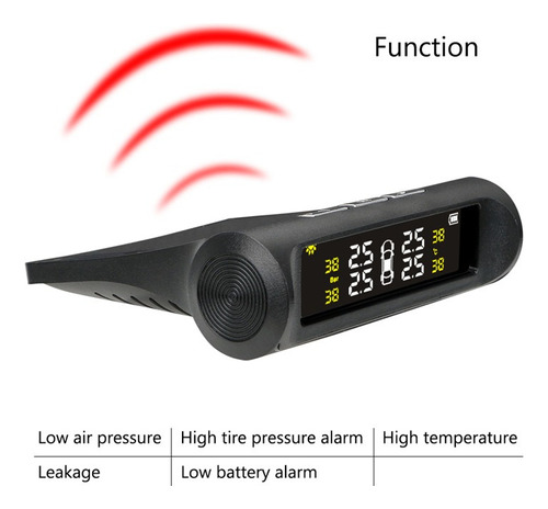 Sistema De Monitoreo De Presin De Neumticos P/tpms Solar Foto 5