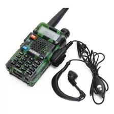 Radio Baofeng Uv5r Diseño Camuflado Motorola Icom Kenwood 