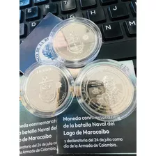 Moneda Conmemorativa De La Batalla Naval Lago De Maracaibo