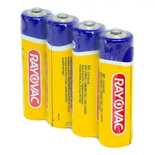 Kit 4 Pilhas Pilha Comum Aa 2a 1,5v Amarelinhas Rayovac