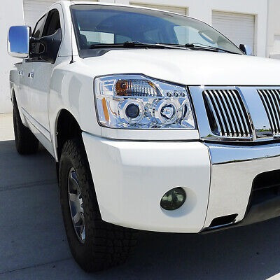 Fits 2004-2015 Nissan Titan 2005-2007 Armada Smoke Bumper Kg Foto 4