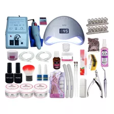 Kit Manicure Unhas Acrigel Fibra De Vidro Profissional Promo