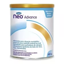 Fórmula Infantil Em Pó Sem Glúten Danone Neocate Advance En Lata De 400g - 3 A 10 Anos