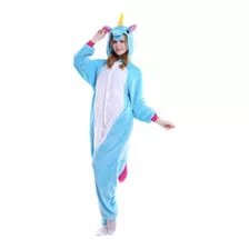 Pijama Entero Unicornio Kigurumi Disfraz Peluche Plush 