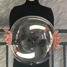 5 Balão Bubble Silicone Transparente 36 Polegadas 90cm