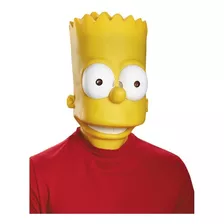 Máscara Bart Simpson Disfraz Original Halloween Adulto