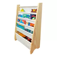 Rack Guarda Livros E Brinquedos, Standbook Montessoriano