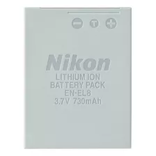 Bateria Camara Nikon En-el8 S1 S2 S3 S5 S6 S7 S7c S8 S9