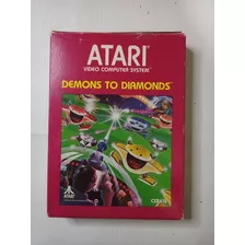 Atari Demons To Diamonds Cartucho 1982 Video Juegos