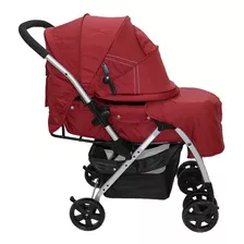 Coche Cuna Reversible Para Bebé Ebaby Blake Color Terracota