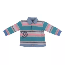 Polera Bebe Niño Gris Pillin