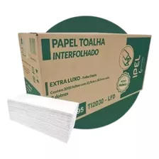 Papel Toalha Interfolha Folha Dupla 22,5x20,5cm Extra Luxo