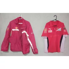 Jaqueta Blusa Agasalho Posto De Gasolina Shell Ferrari Tam.m