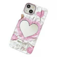 Elegante Funda De Teléfono Mirror Girls Para iPhone 12/13/14