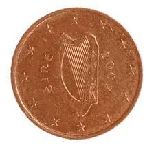 Irlanda 1 Cent 2002 Excelente Km 32 Arpa