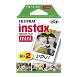 Pack De 20 Películas Fujifilm Para Cámaras Instax Mini