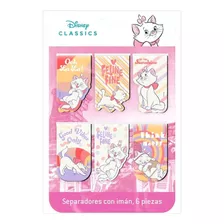 Set 6 Separador Magnetico Disney Marie Minina Cat Gato Michi