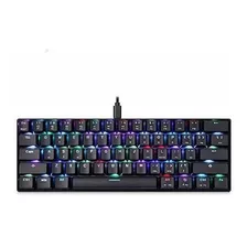 Motospeed Teclado Mecanico Gaming Rgb Retroiluminacion Con I