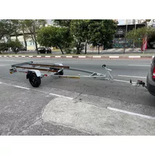 Carretinha P/ Barco 5m E 6m Galvanizada A Fogo - Carreta 0km