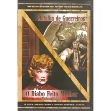 Batalha De Guerreiros / O Diabo Feito Mulher - Dvd Filme Açã