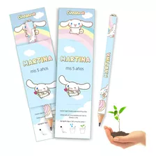 Lapiz Plantable Souvenir Personalizado Eco X 20 Cinnamoroll