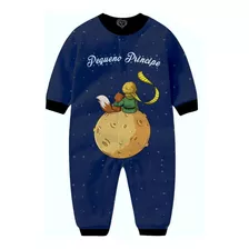 Macacão Pijama Pequeno Principe Infantil Criança Moletom