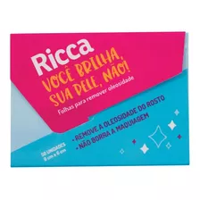 Lenço Removedor De Oleosidade Ricca 