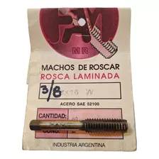 Machos Whithworth 3/8 X 16 Marca Fam Ind. Argentina.