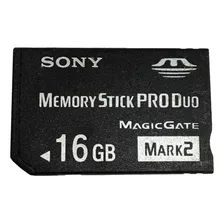 Cartão Memória Stick Pro Duo Sony Mark2 16gb Original