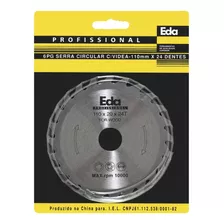 Serra Circular Videa Madeira 4.3/8 X 24 Dentes - Eda