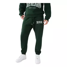  True Religion Pantalones Jogger Hombre Original, Verde