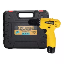  Parafusadeira Furadeira Startools 12v Maleta + Acessórios