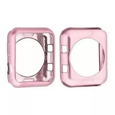 Protector Silicona Para Applewatch Pink 42mm 