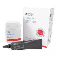 Cimento Endodôntico Obturador Sealer 26 Pó De 8g + Resina 9g