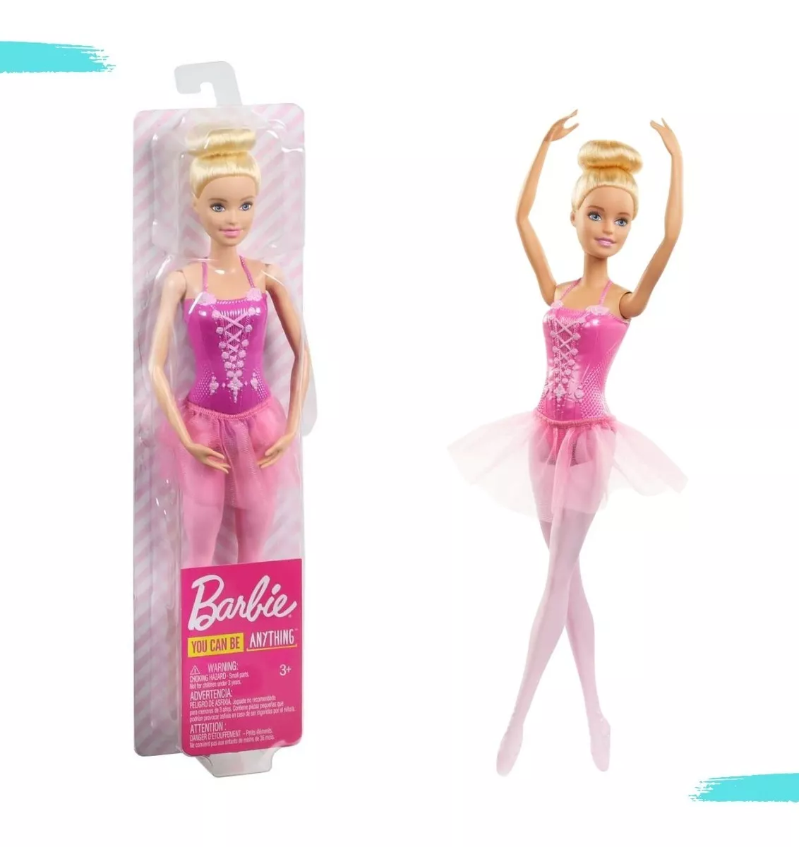 Boneca Barbie You Can Be Bailarina Loira Mattel Original 