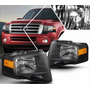 Faros  Barra En C Led Transparente Para Ford F150 97-03