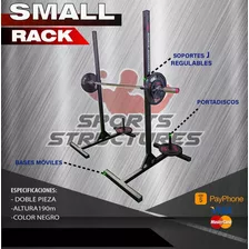 Jaula Rack Movil Pequeña Crossfit Gym