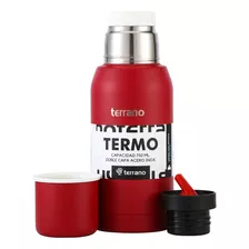 Termo Terrano 750ml Tapón Cebador De Regalo! Garantía 1 Año