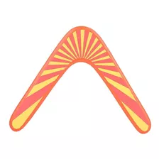 Boomerang - Boomerang (madera, Forma De V), Color Naranja